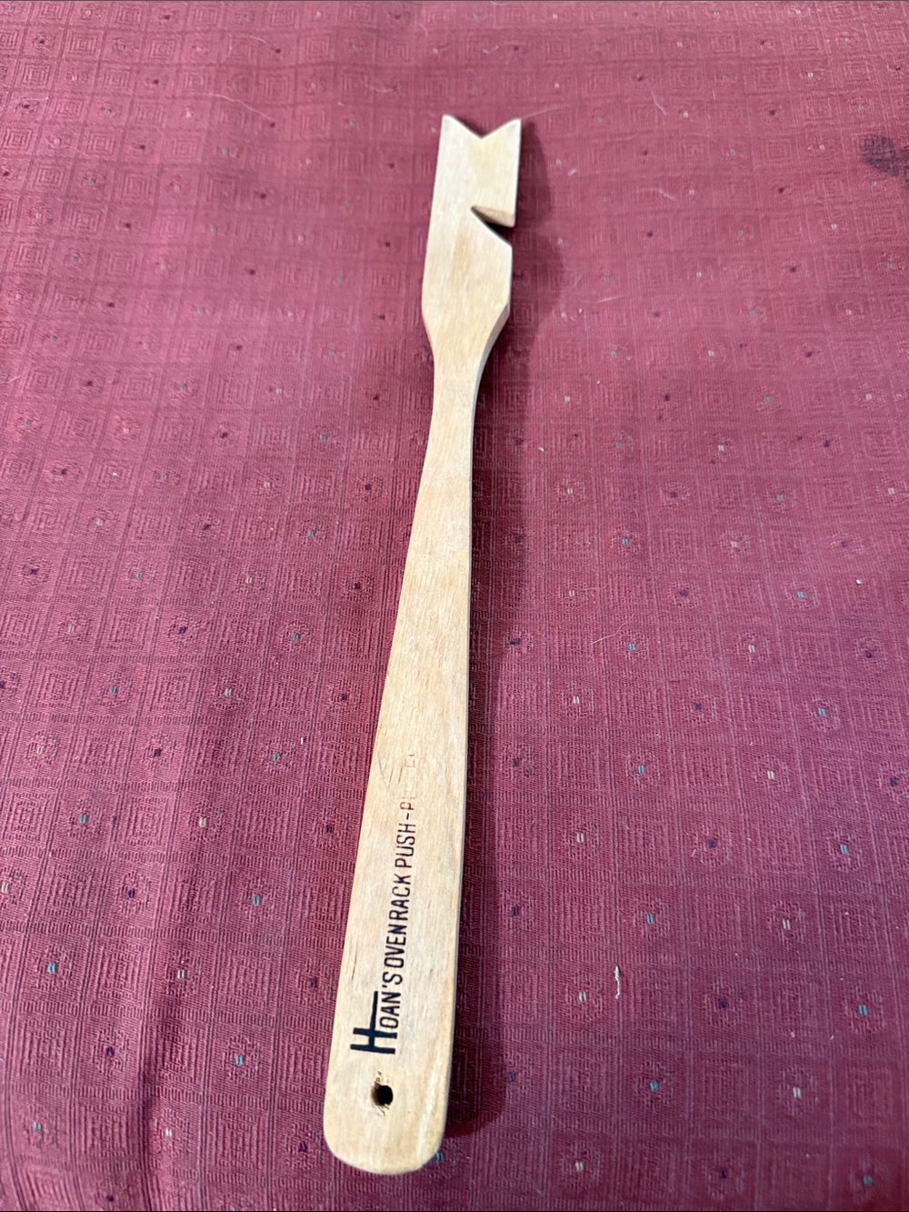 Oven rack push & pull tool